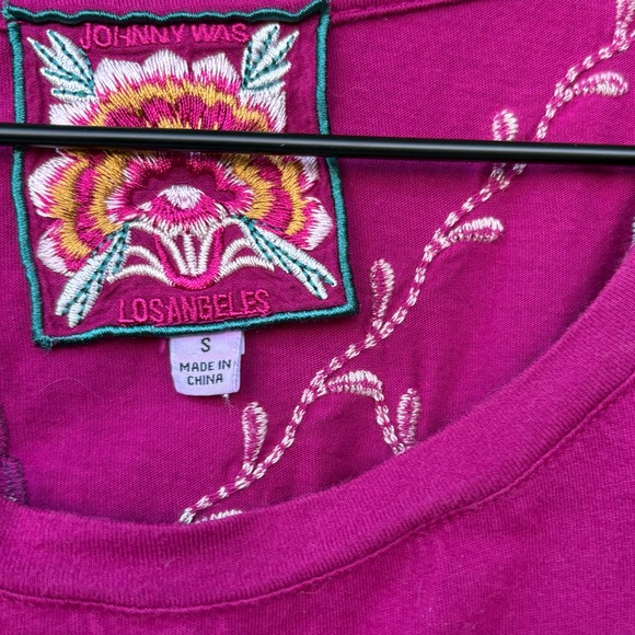 Johnny Was Dreamer Relaxed Tee. Small. - Picture 4 of 5